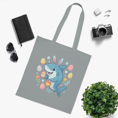 Easter Shark Tote Bag