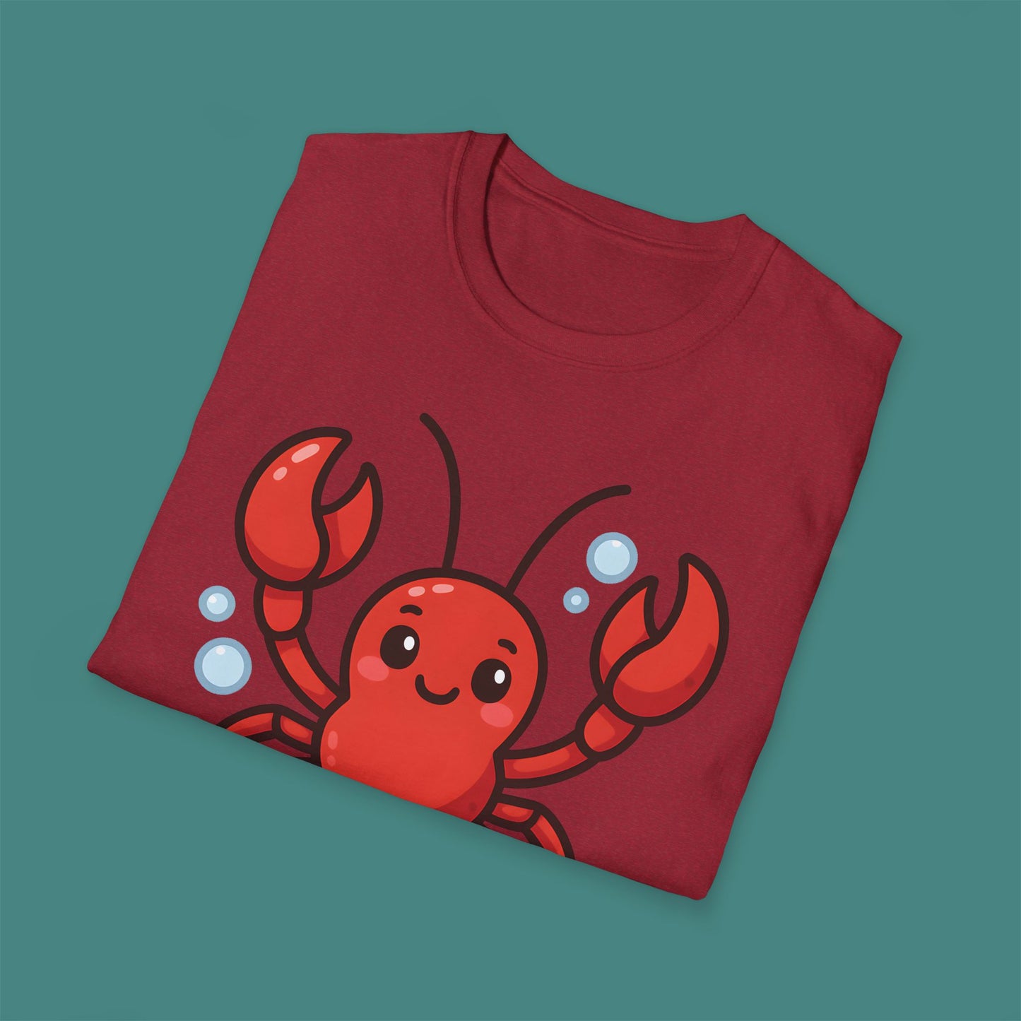 Cartoon Cute Lobster Unisex T-Shirt