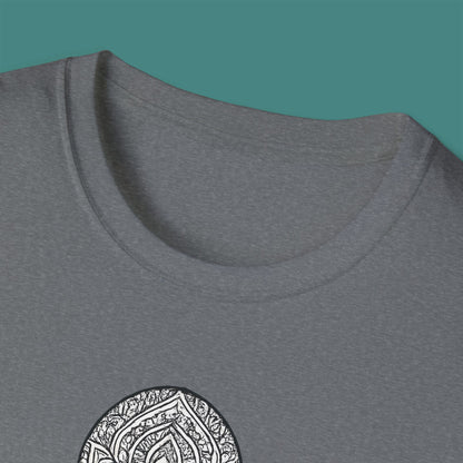 Intricate Mandala Octopus Unisex T-Shirt