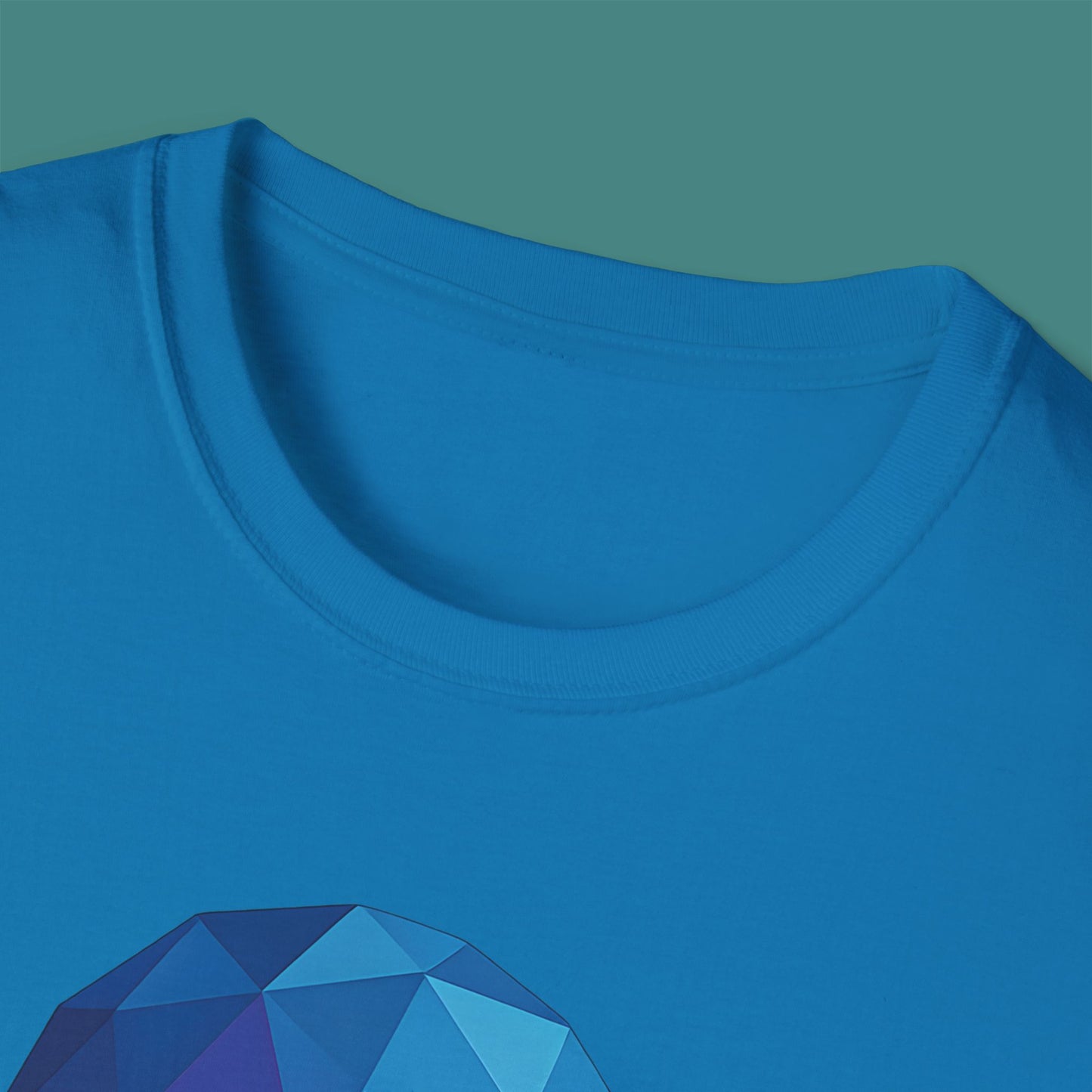 Geometric Polygon Jellyfish Unisex T-Shirt