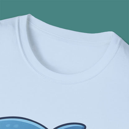 Cartoon Cute Shark Unisex T-Shirt