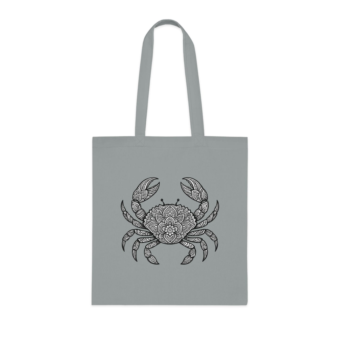 Intricate Mandala Crab Tote Bag