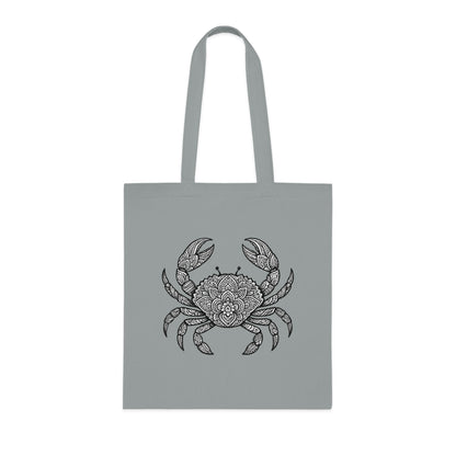 Intricate Mandala Crab Tote Bag