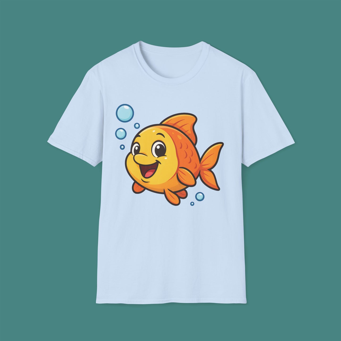 Cartoon Cute Fish Unisex T-Shirt