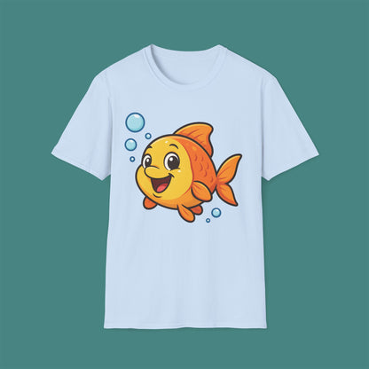 Cartoon Cute Fish Unisex T-Shirt