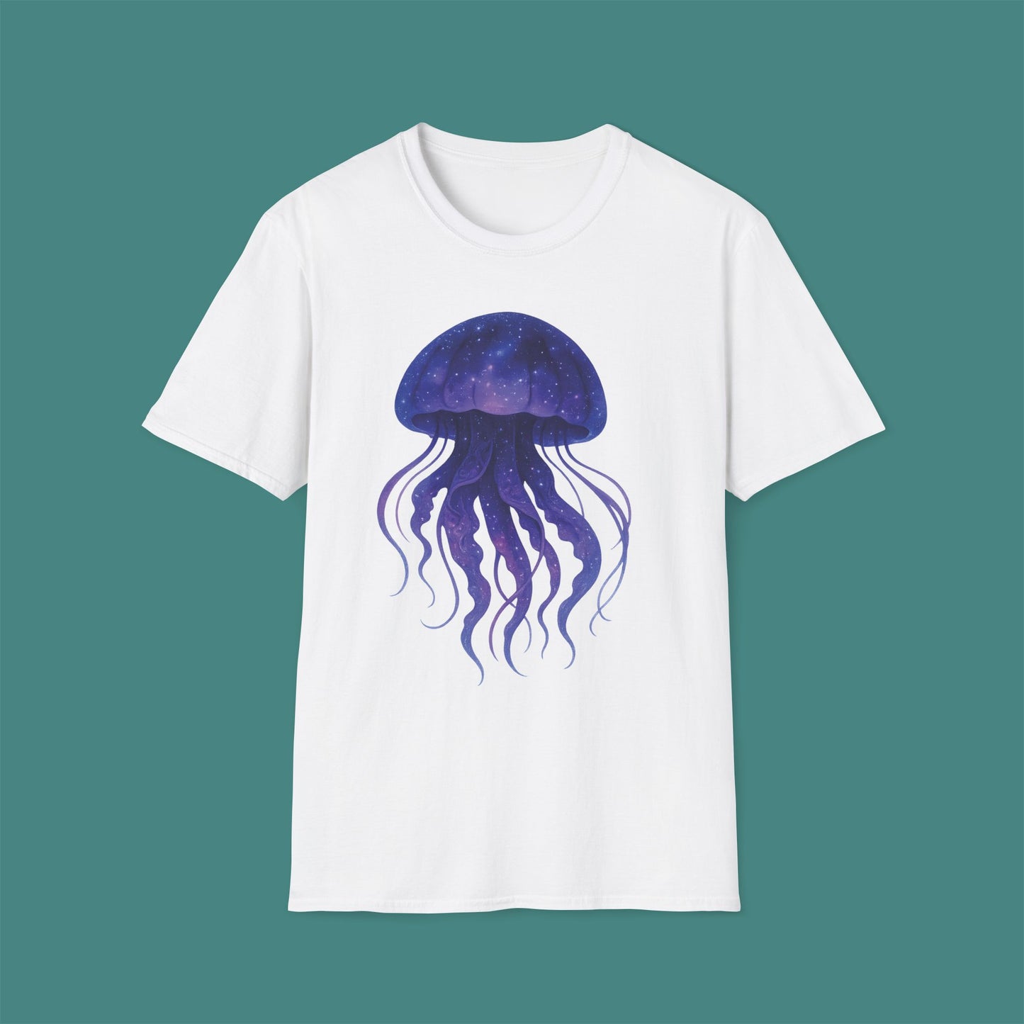 Cosmic Galaxy Jellyfish Unisex T-Shirt