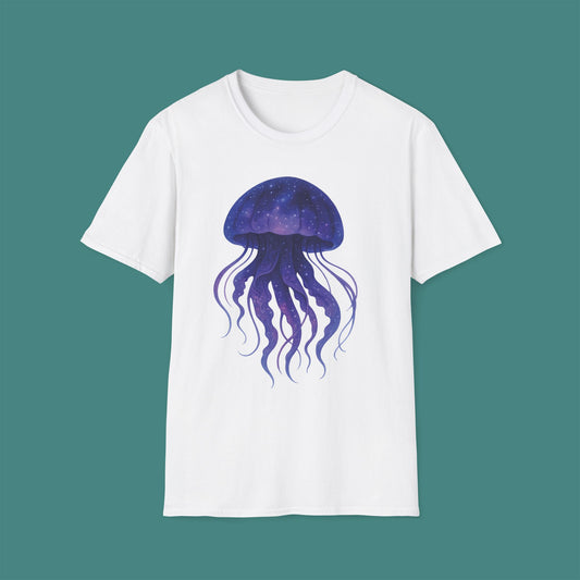 Cosmic Galaxy Jellyfish Unisex T-Shirt