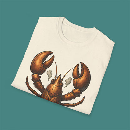 Steampunk Mechanical Lobster Unisex T-Shirt