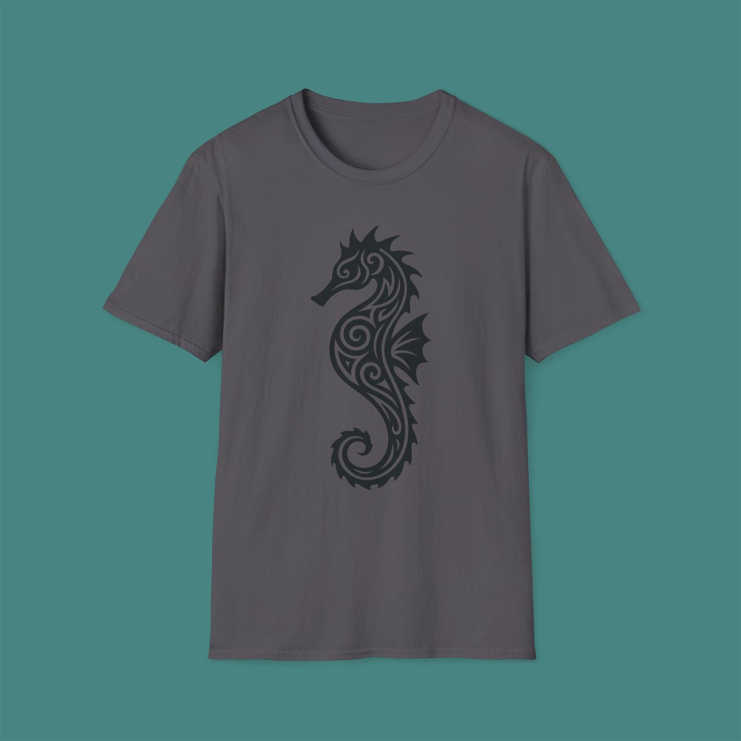 Tribal Tattoo Seahorse Unisex T-Shirt