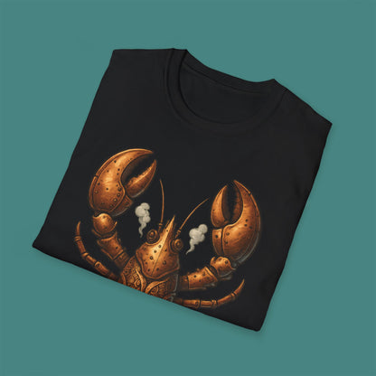 Steampunk Mechanical Lobster Unisex T-Shirt
