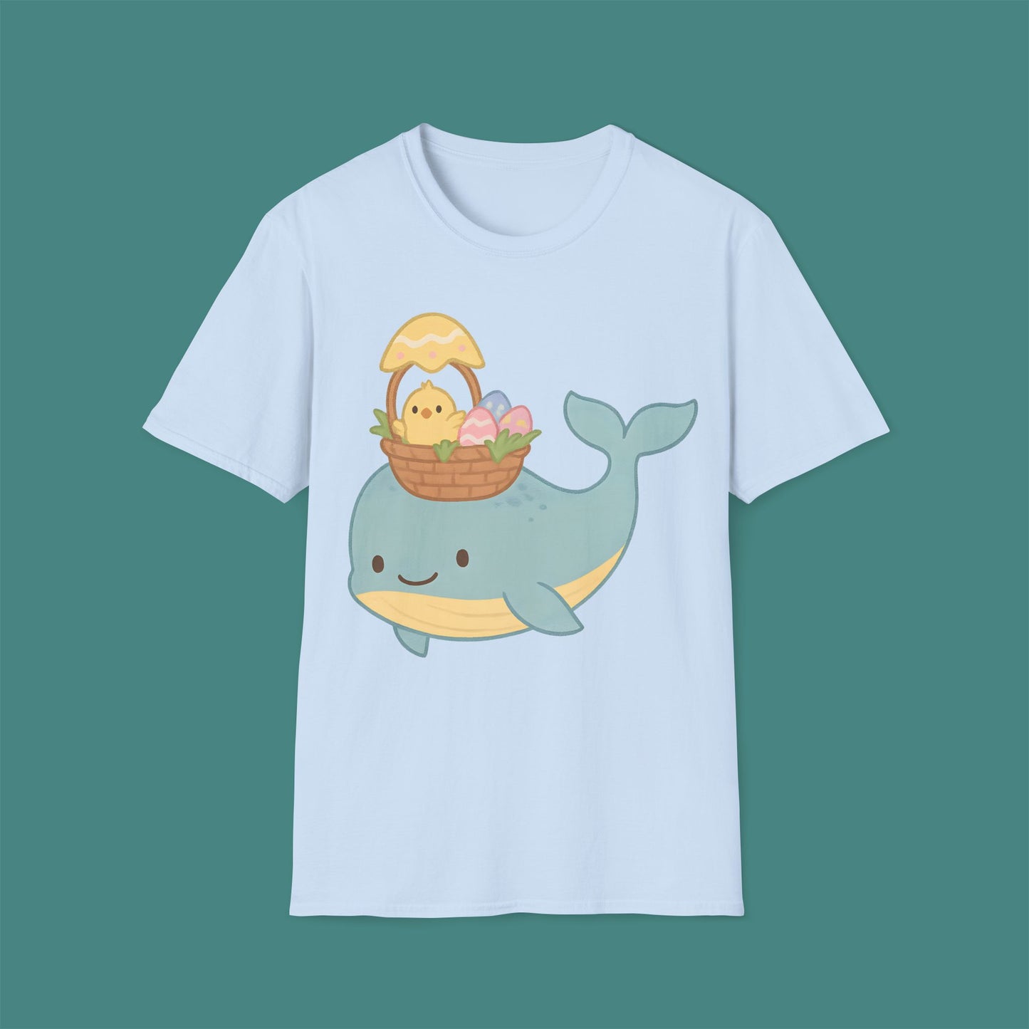 Easter Whale Unisex T-Shirt