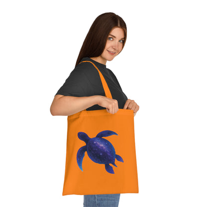 Cosmic Galaxy Turtle Tote Bag
