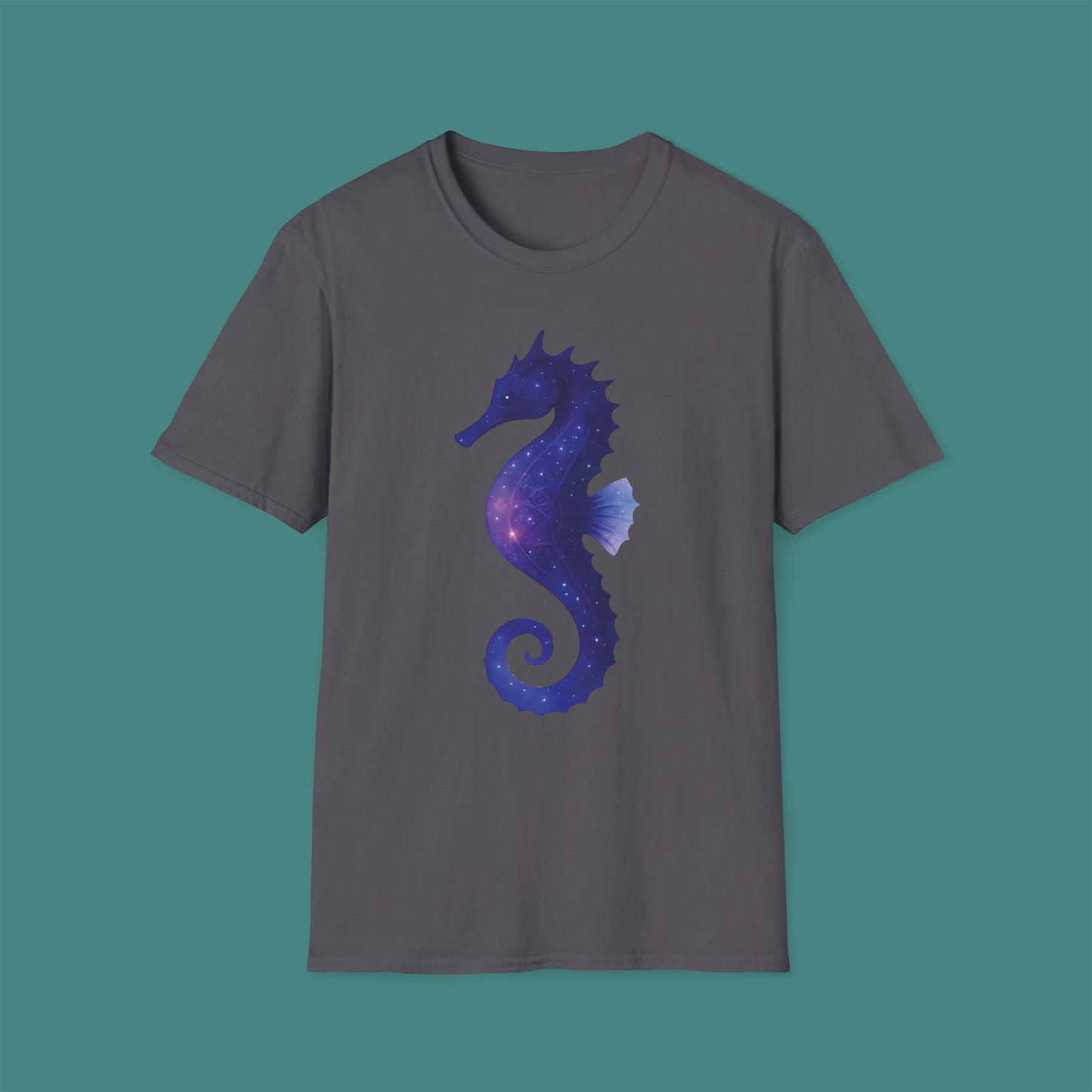 Cosmic Galaxy Seahorse Unisex T-Shirt