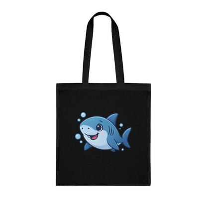 Cartoon Cute Shark Tote Bag