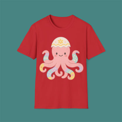 Easter Octopus Unisex T-Shirt