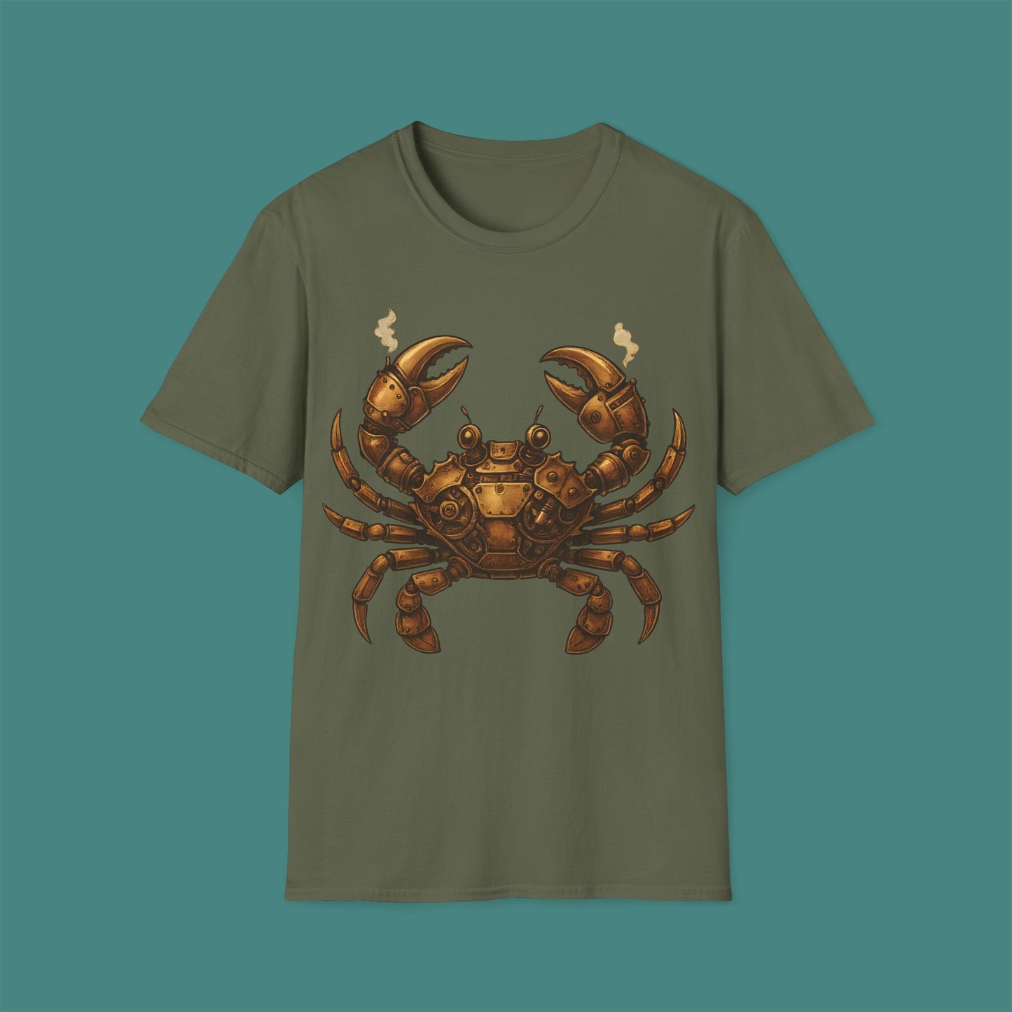 Steampunk Mechanical Crab Unisex T-Shirt
