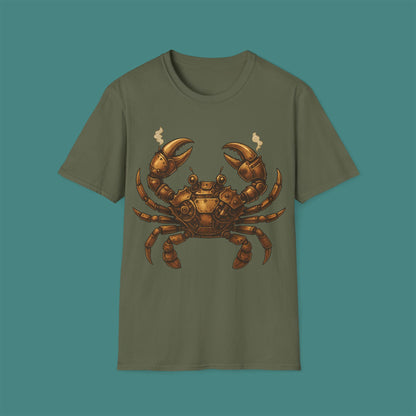 Steampunk Mechanical Crab Unisex T-Shirt