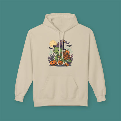 Halloween Turtle Fleece Unisex Hoodie
