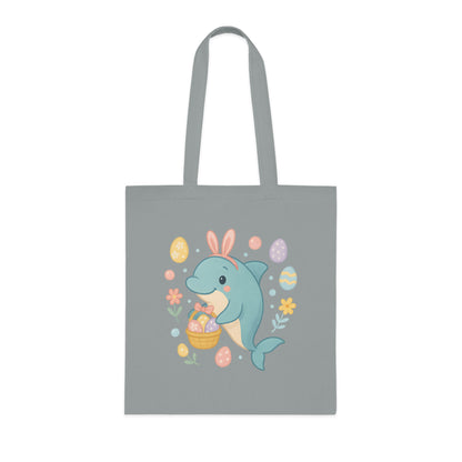 Easter Dolphin Tote Bag
