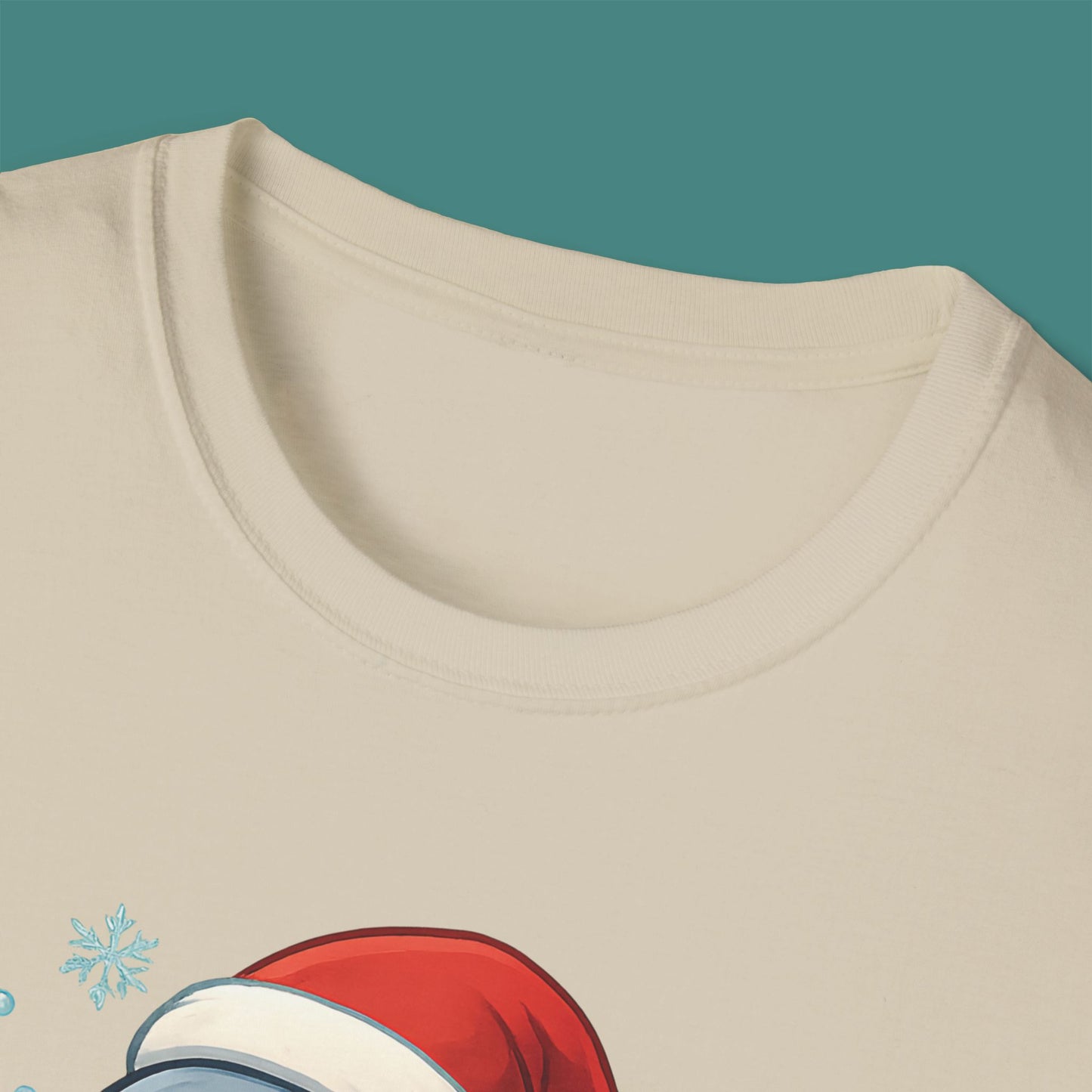 Christmas Dolphin Unisex T-Shirt