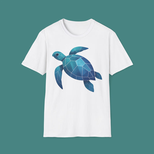 Geometric Polygon Turtle Unisex T-Shirt