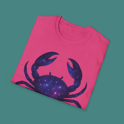Cosmic Galaxy Crab Unisex T-Shirt