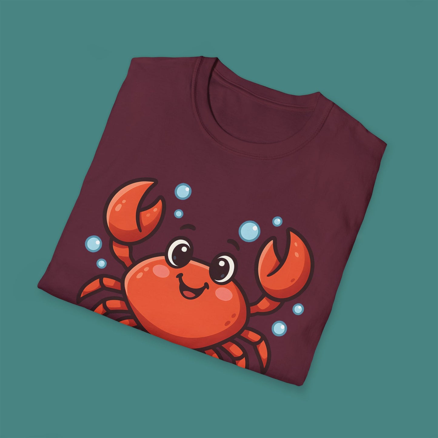 Cartoon Cute Crab Unisex T-Shirt