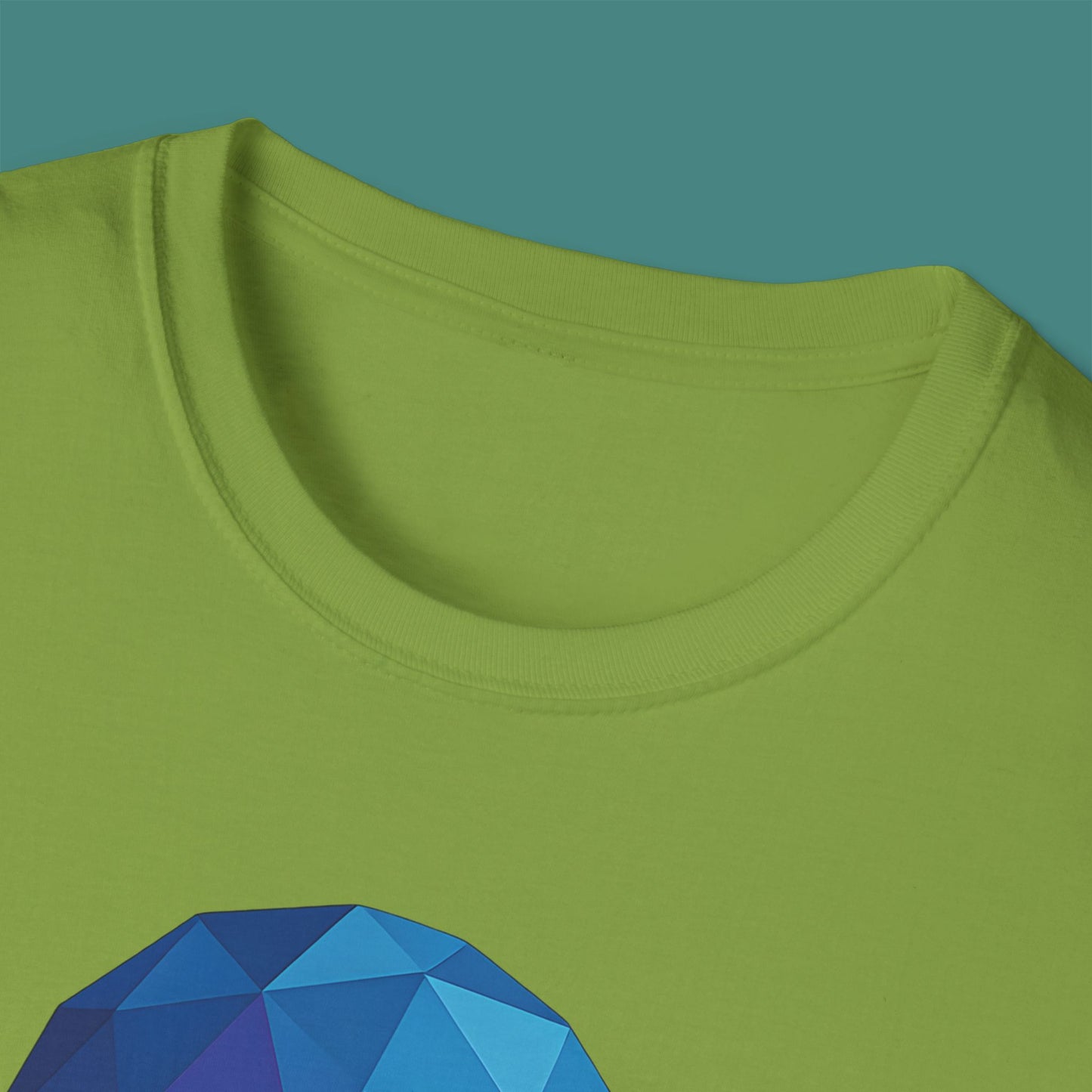 Geometric Polygon Jellyfish Unisex T-Shirt
