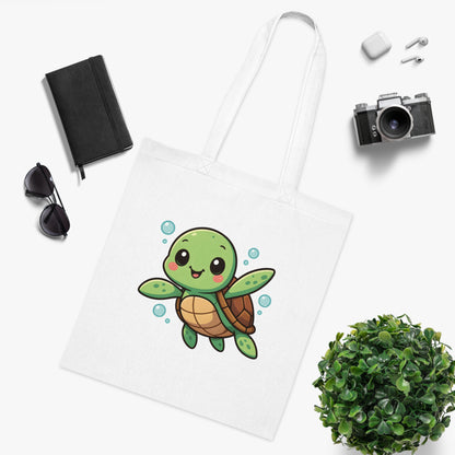 Cartoon Cute Turtle Tote Bag