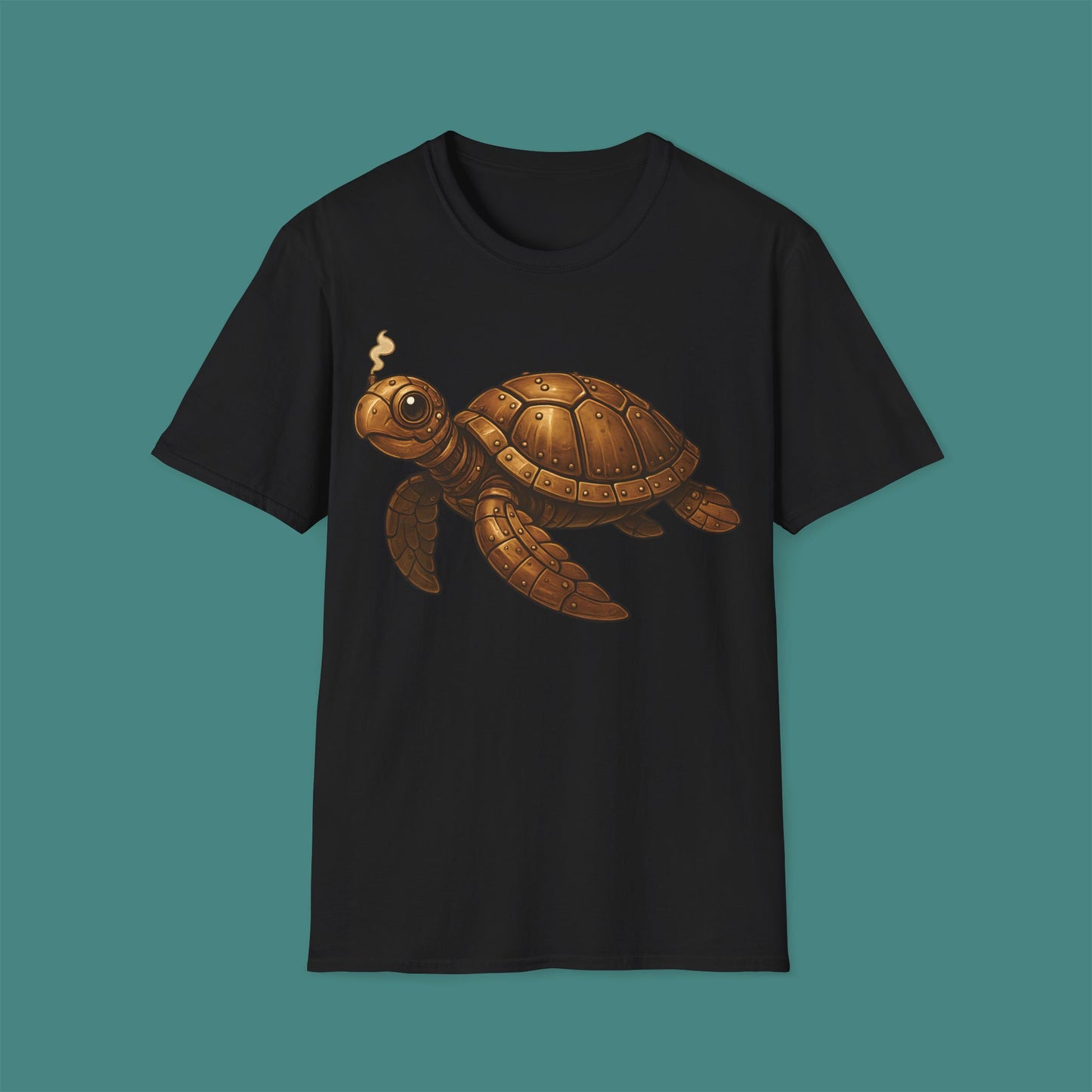 Steampunk Mechanical Turtle Unisex T-Shirt