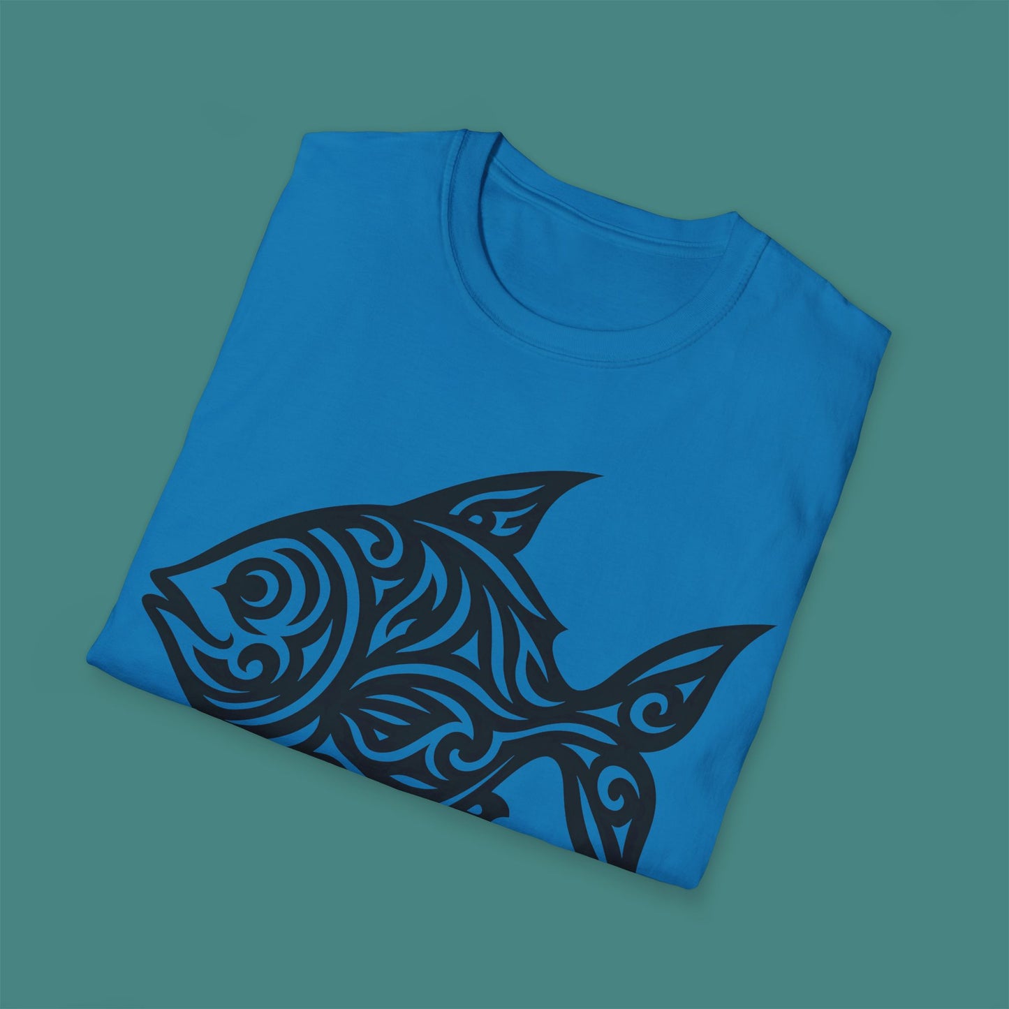 Tribal Tattoo Fish Unisex T-Shirt
