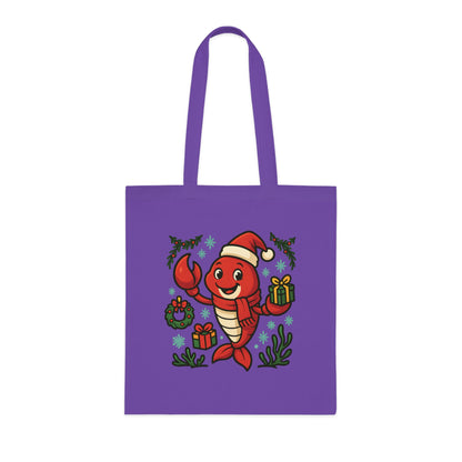 Christmas Lobster Tote Bag