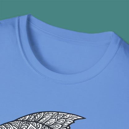 Intricate Mandala Fish Unisex T-Shirt