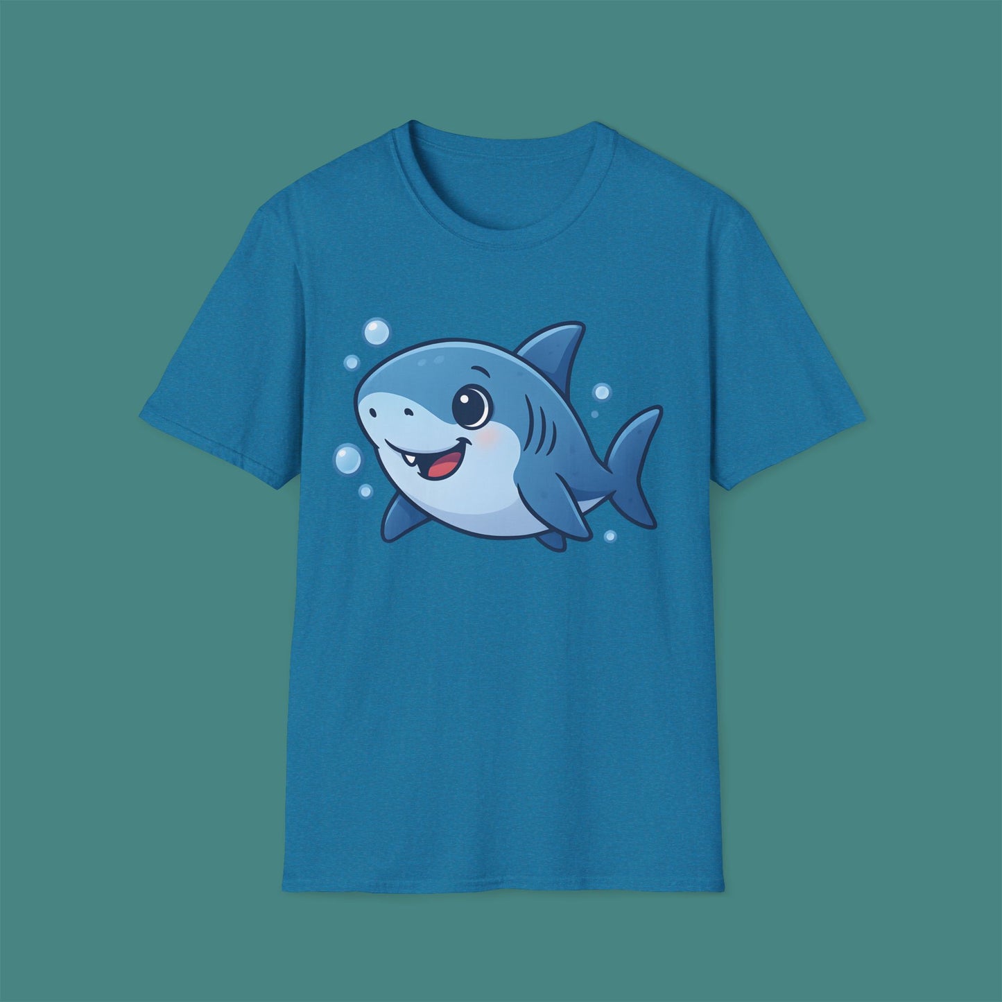 Cartoon Cute Shark Unisex T-Shirt