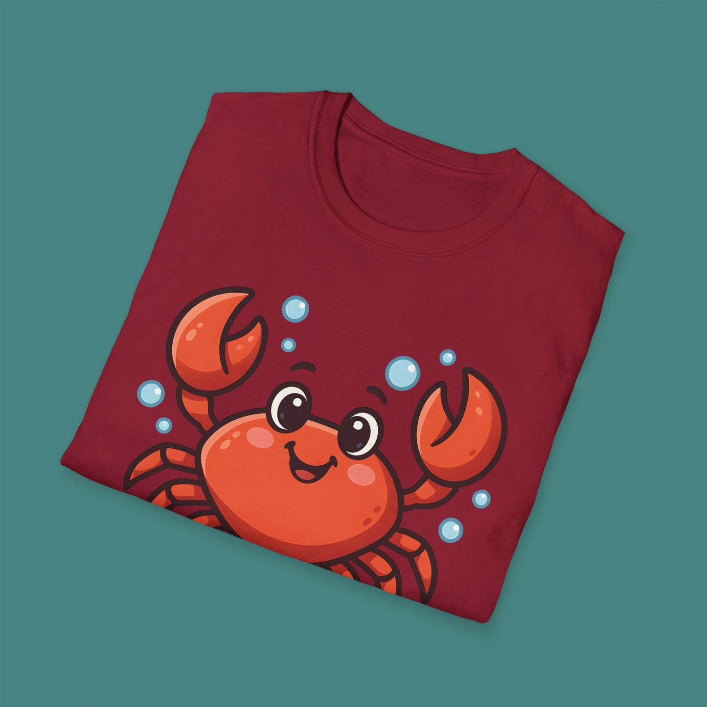 Cartoon Cute Crab Unisex T-Shirt