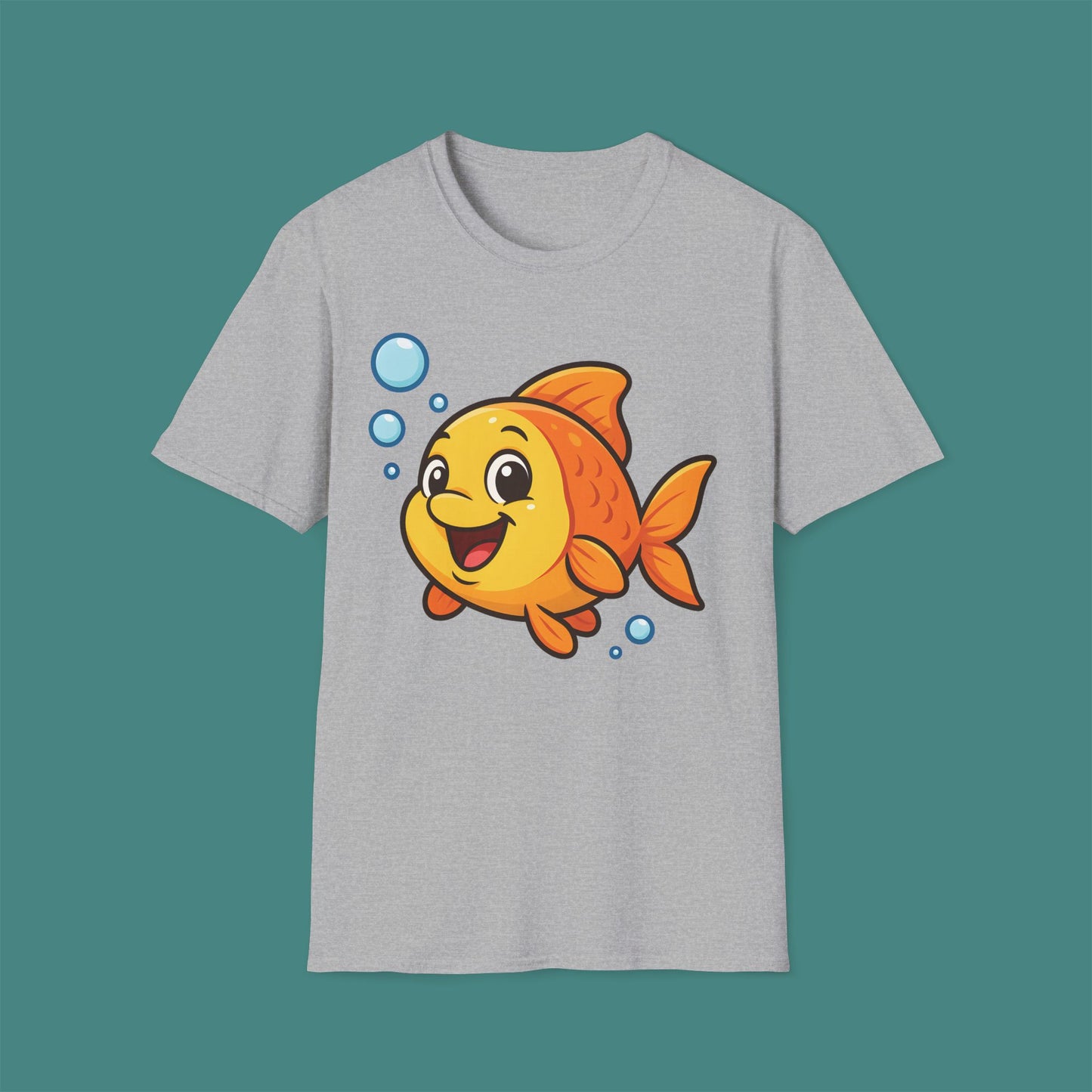 Cartoon Cute Fish Unisex T-Shirt