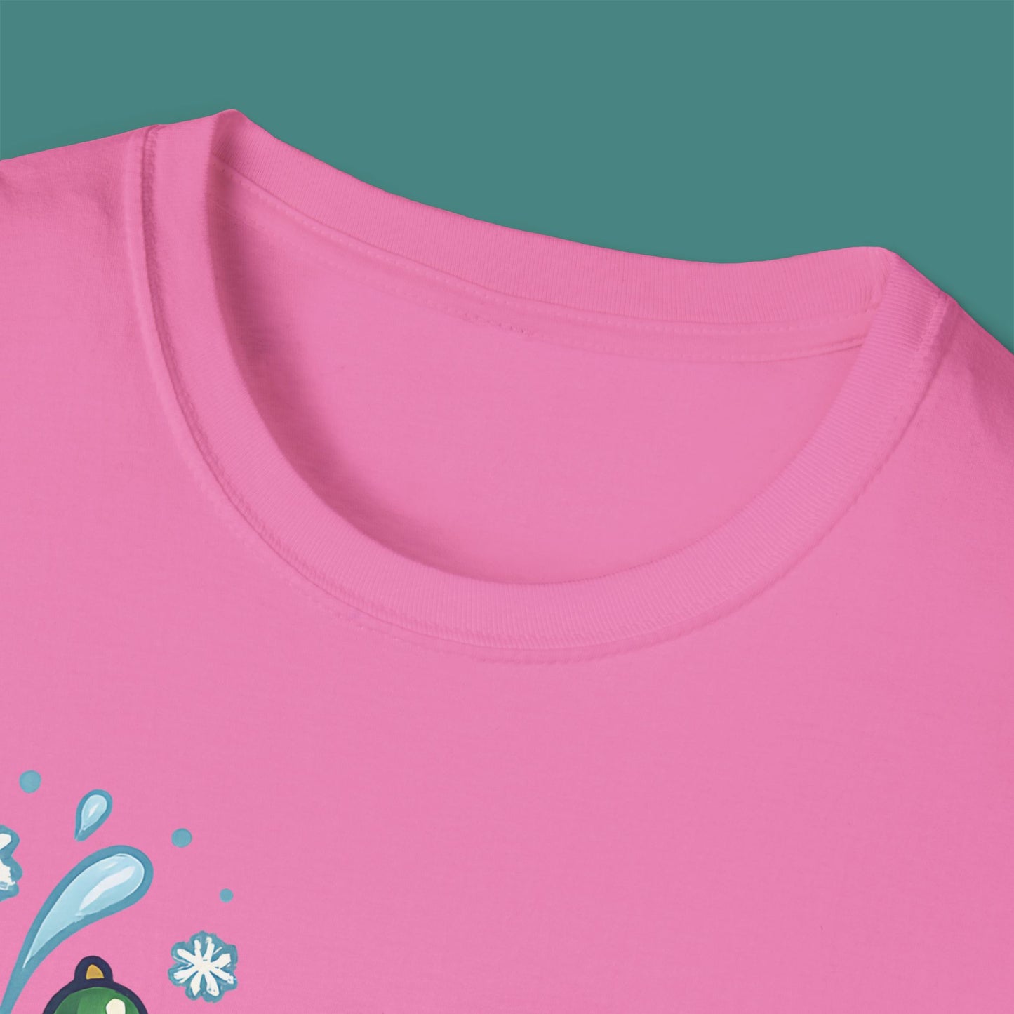 Christmas Whale Unisex T-Shirt