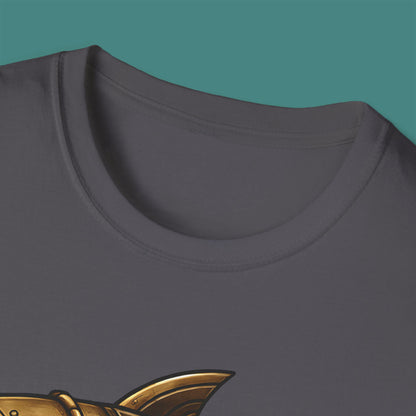 Steampunk Mechanical Shark Unisex T-Shirt