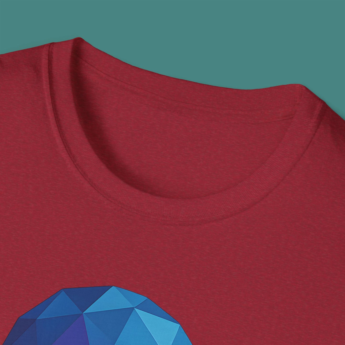 Geometric Polygon Jellyfish Unisex T-Shirt
