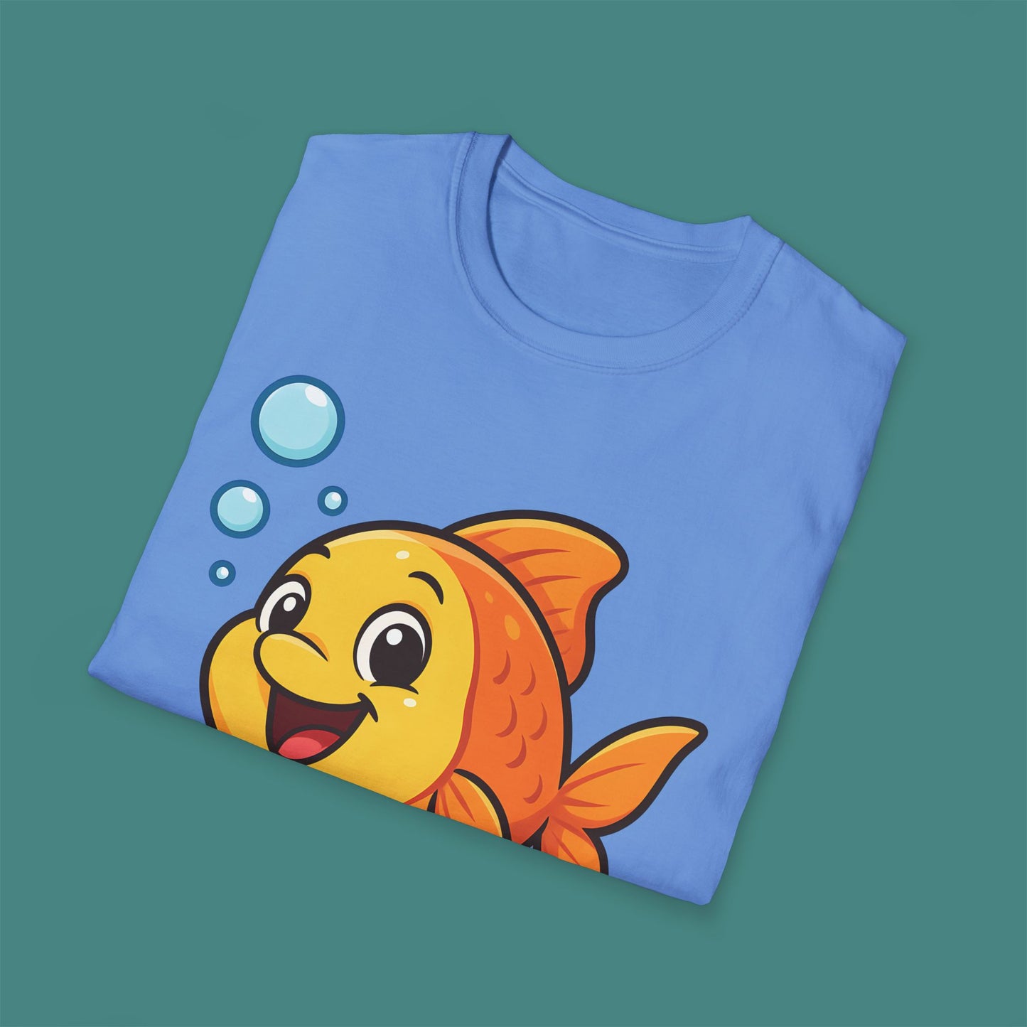 Cartoon Cute Fish Unisex T-Shirt
