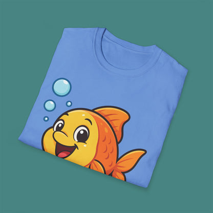 Cartoon Cute Fish Unisex T-Shirt