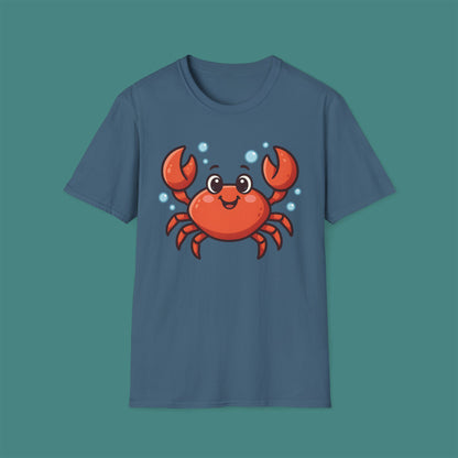 Cartoon Cute Crab Unisex T-Shirt