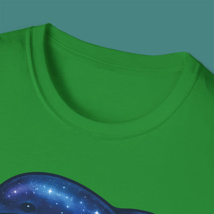 Cosmic Galaxy Dolphin Unisex T-Shirt