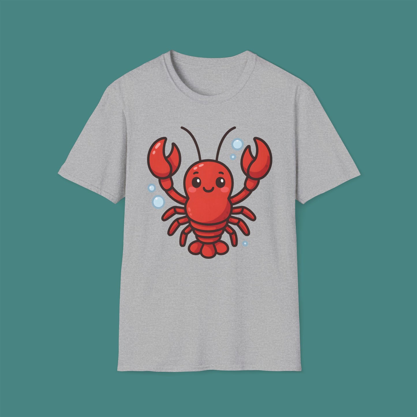 Cartoon Cute Lobster Unisex T-Shirt