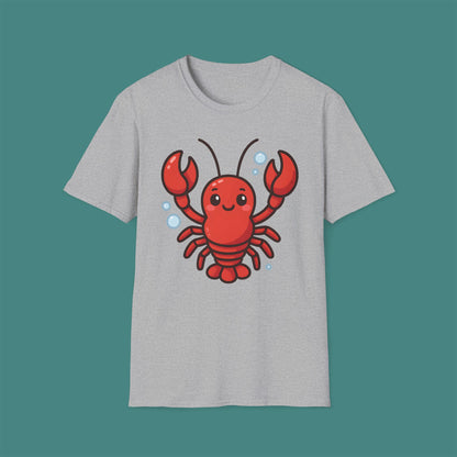 Cartoon Cute Lobster Unisex T-Shirt