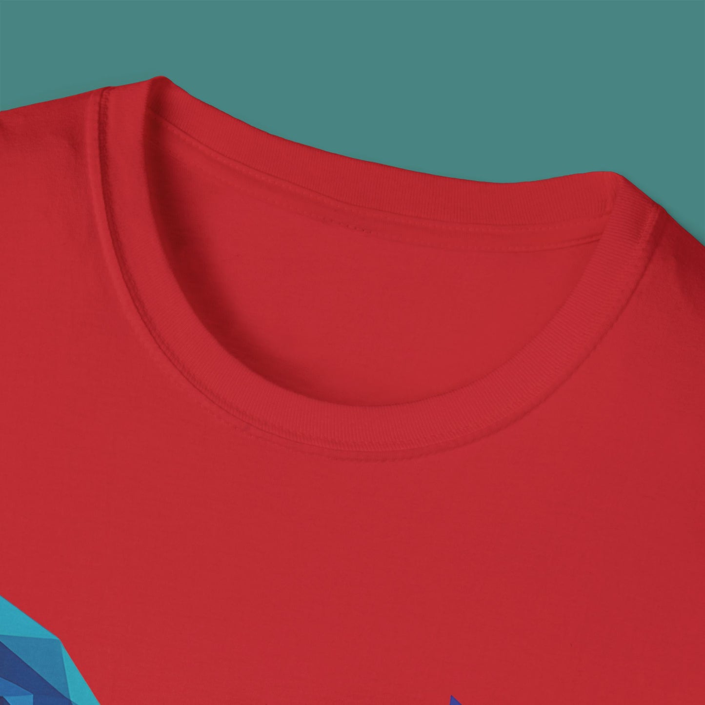 Geometric Polygon Whale Unisex T-Shirt