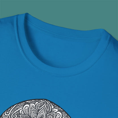 Intricate Mandala Jellyfish Unisex T-Shirt