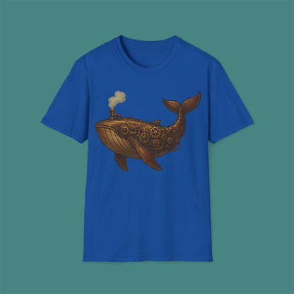 Steampunk Mechanical Whale Unisex T-Shirt