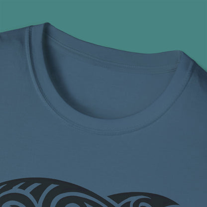 Tribal Tattoo Dolphin Unisex T-Shirt