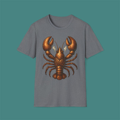 Steampunk Mechanical Lobster Unisex T-Shirt